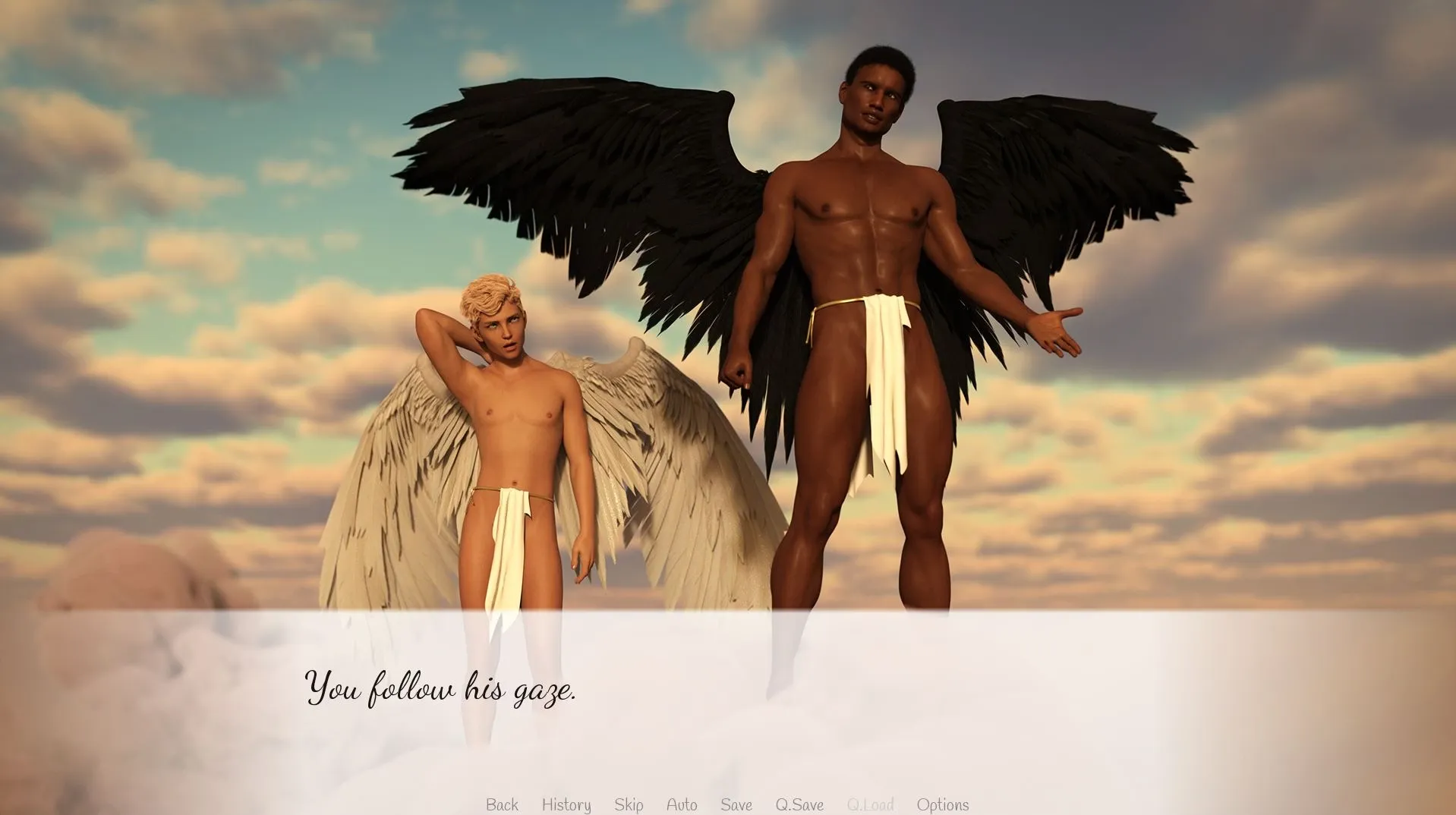 BEngel gameplay screenshot 9 (Ren'Py adult game) by Pridedrawing – free download