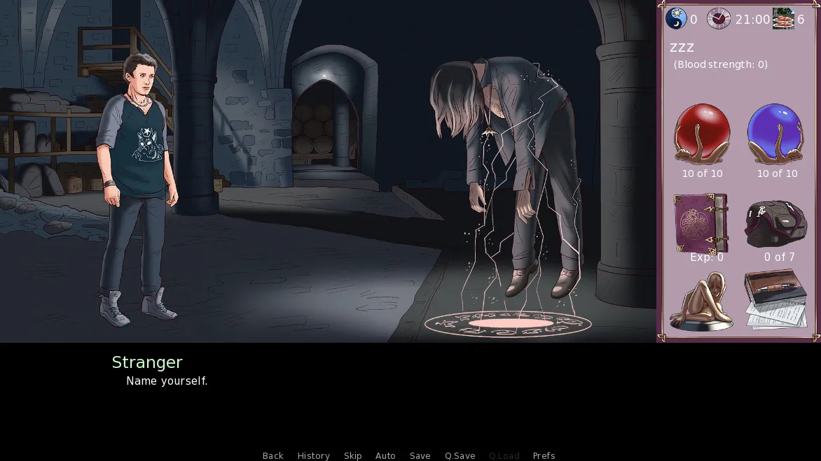 Lust and Power gameplay screenshot 2 (Ren'Py adult game) by Lurking Hedgehog – free download