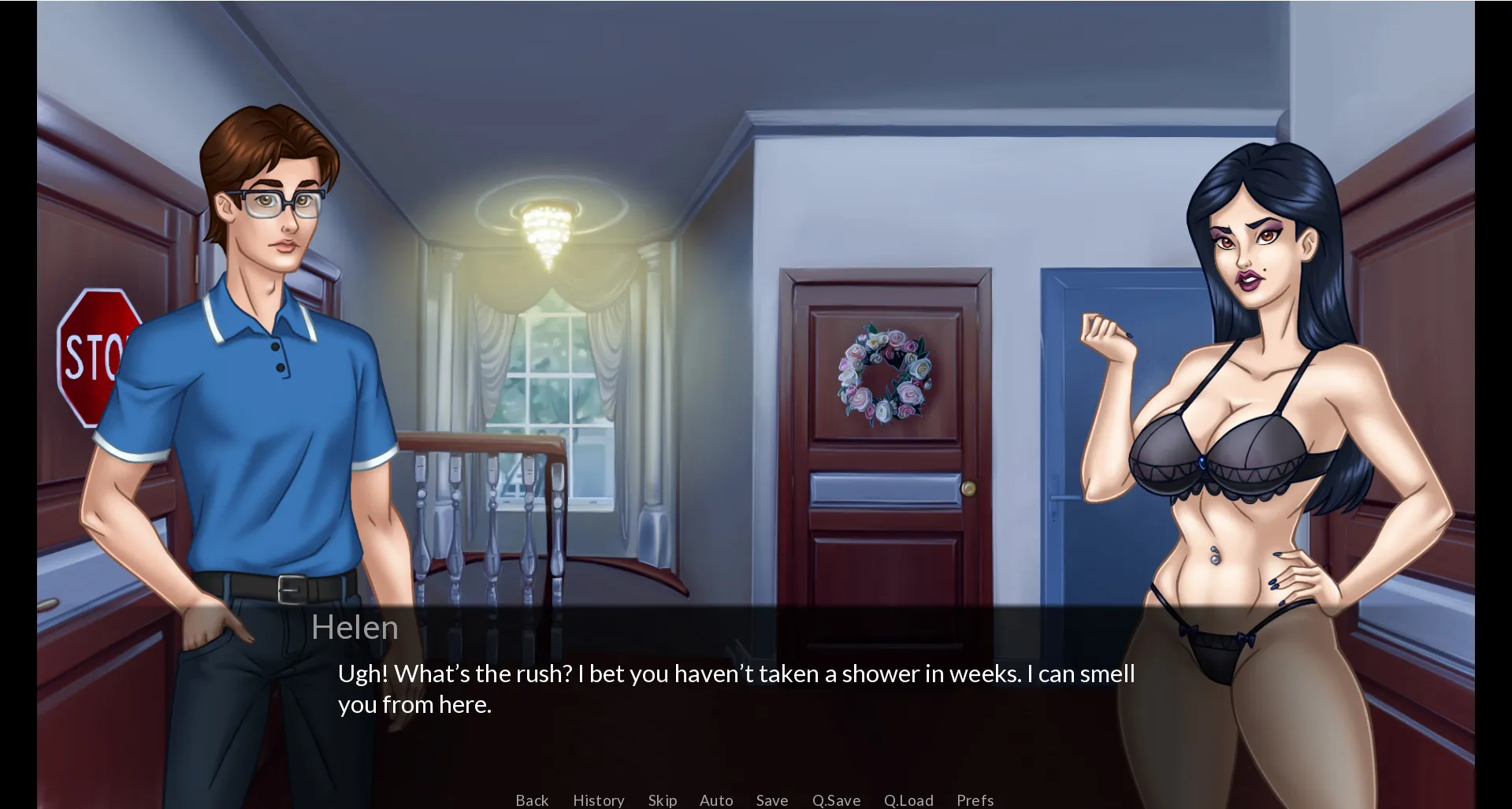 My Hypnotized Family gameplay screenshot 8 (Ren'Py adult game) by The Naughty Three – free download