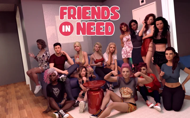 Friends in Need cover Chapter 15 Beta – Ren'Py adult game by NeonGhosts free download