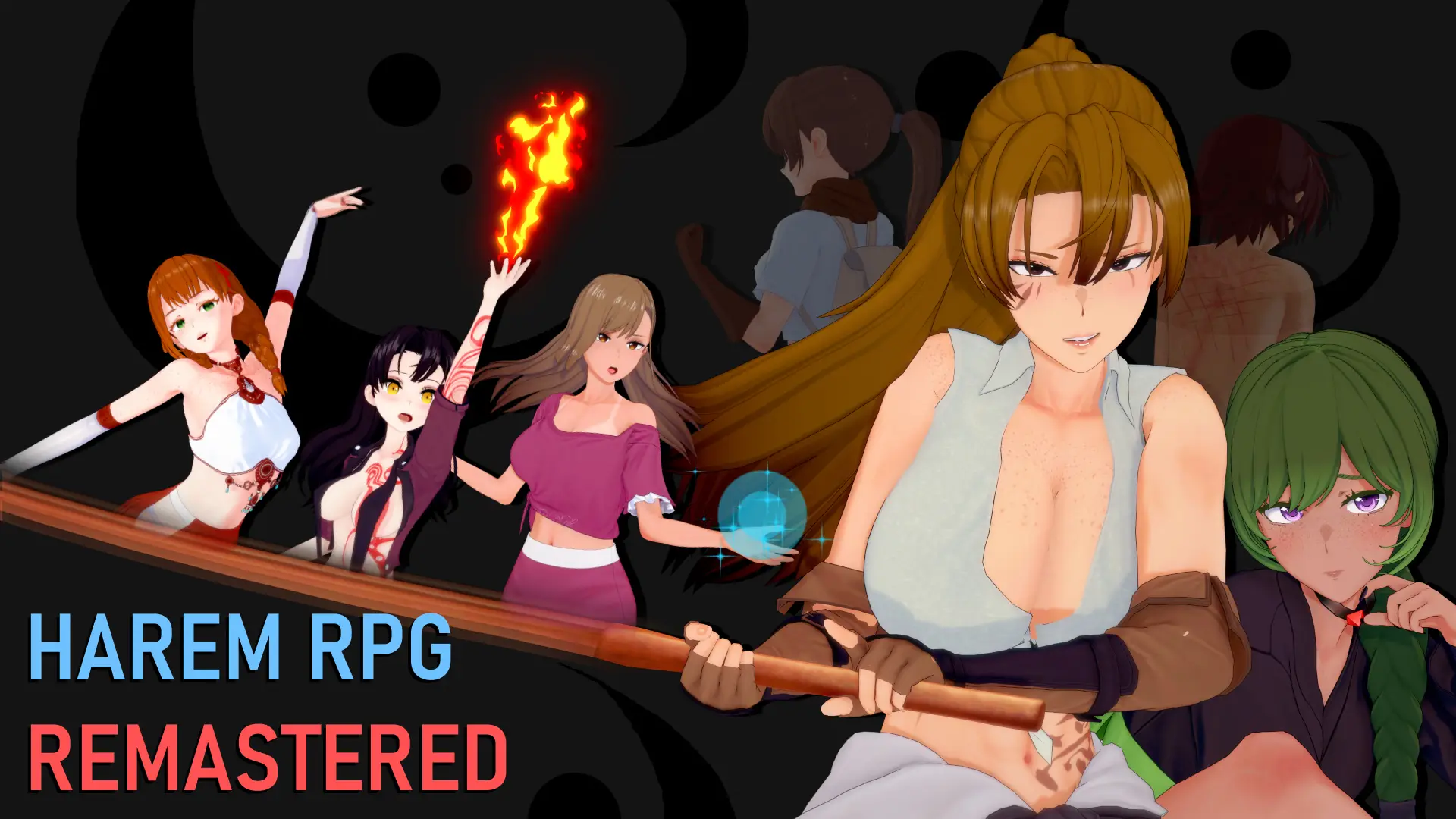 Harem RPG Remastered cover c4m14.0 – RPGM adult game by Fylokon Games free download