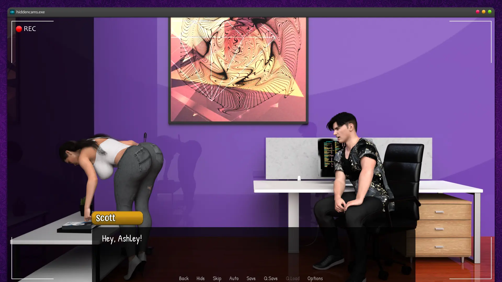 Girlfriend Unfettered gameplay screenshot 7 (Ren'Py adult game) by Ashen Bunny – free download