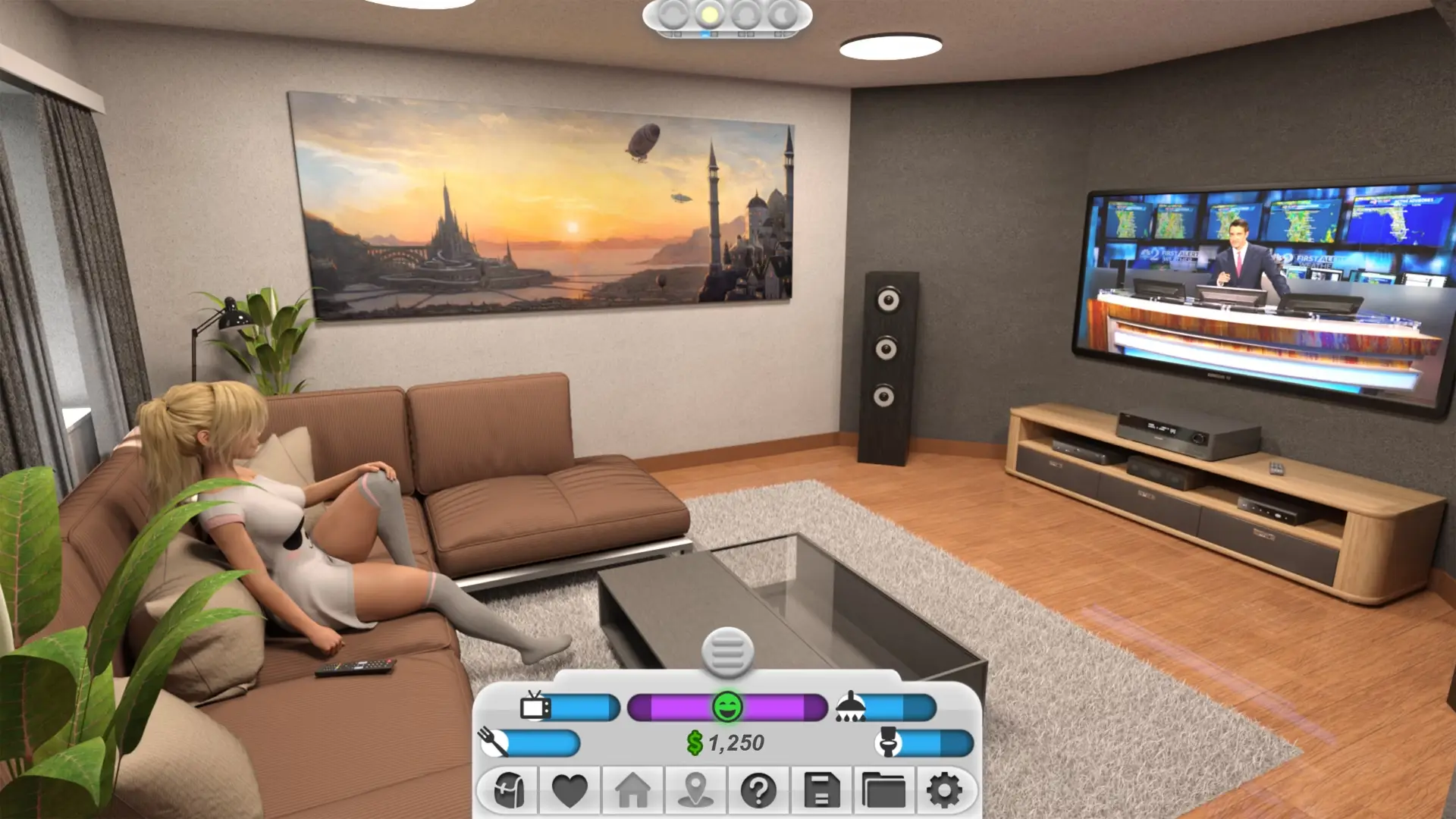 Happy Summer gameplay screenshot 4 (Ren'Py adult game) by Caizer Games – free download