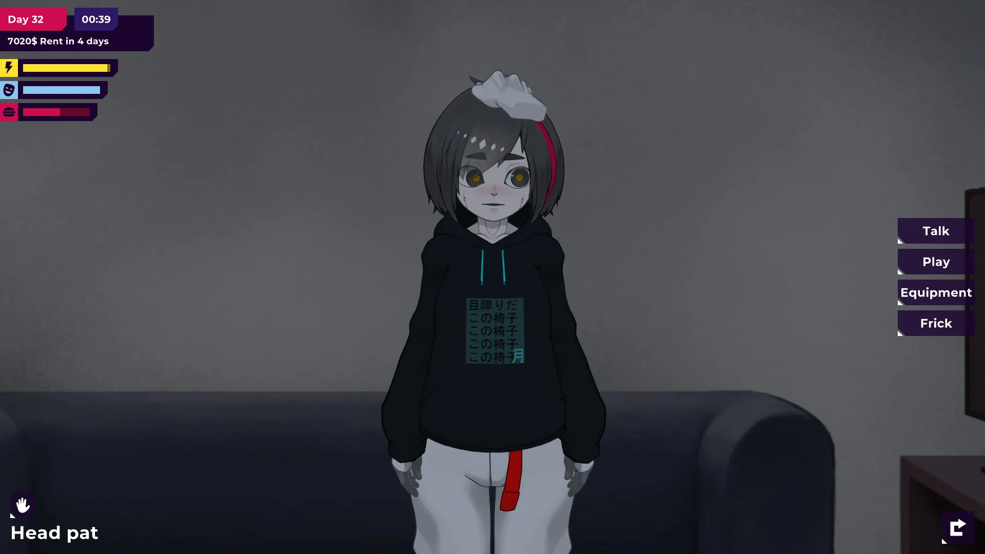 !Ω Factorial Omega: My Dystopian Robot Girlfriend gameplay screenshot 4 (Ren'Py adult game) by Incontinent Cell – free download