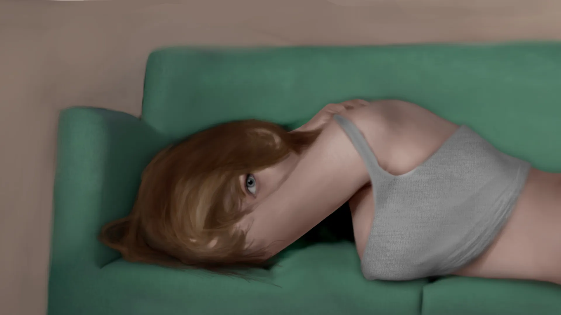 Flowers gameplay screenshot 1 (Ren'Py adult game) by Epiphanius – free download