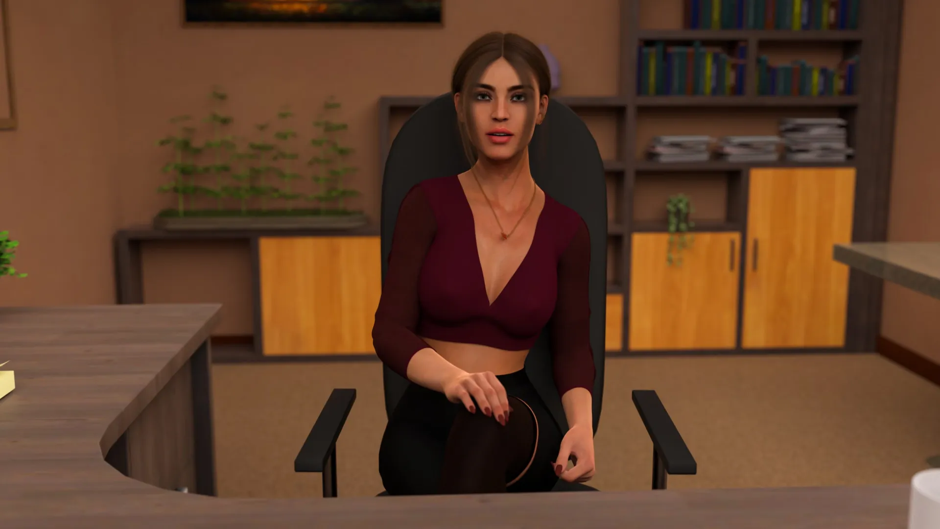 Steps of Debauchery gameplay screenshot 14 (Ren'Py adult game) by Fooxied – free download