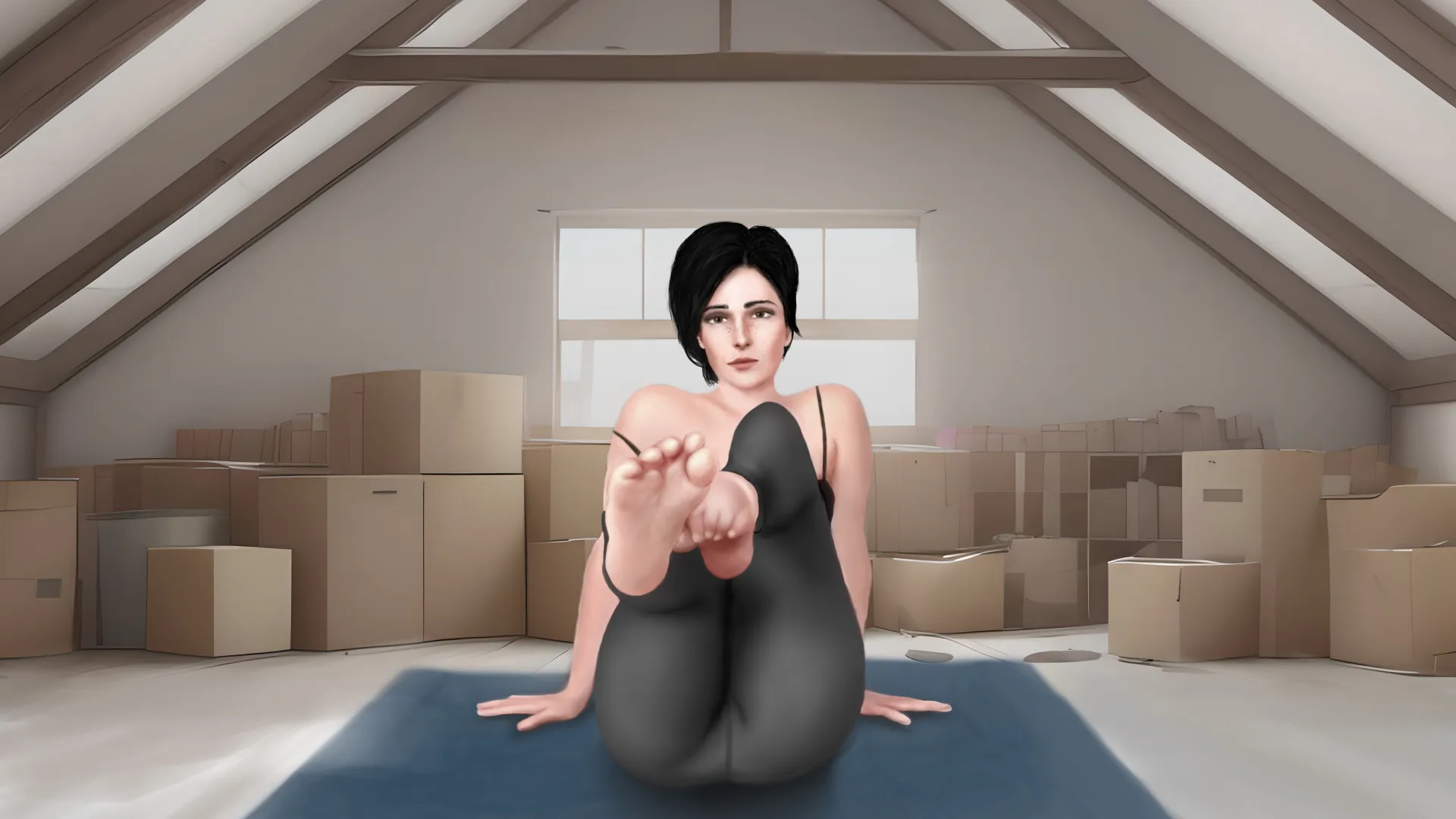 Flowers gameplay screenshot 3 (Ren'Py adult game) by Epiphanius – free download