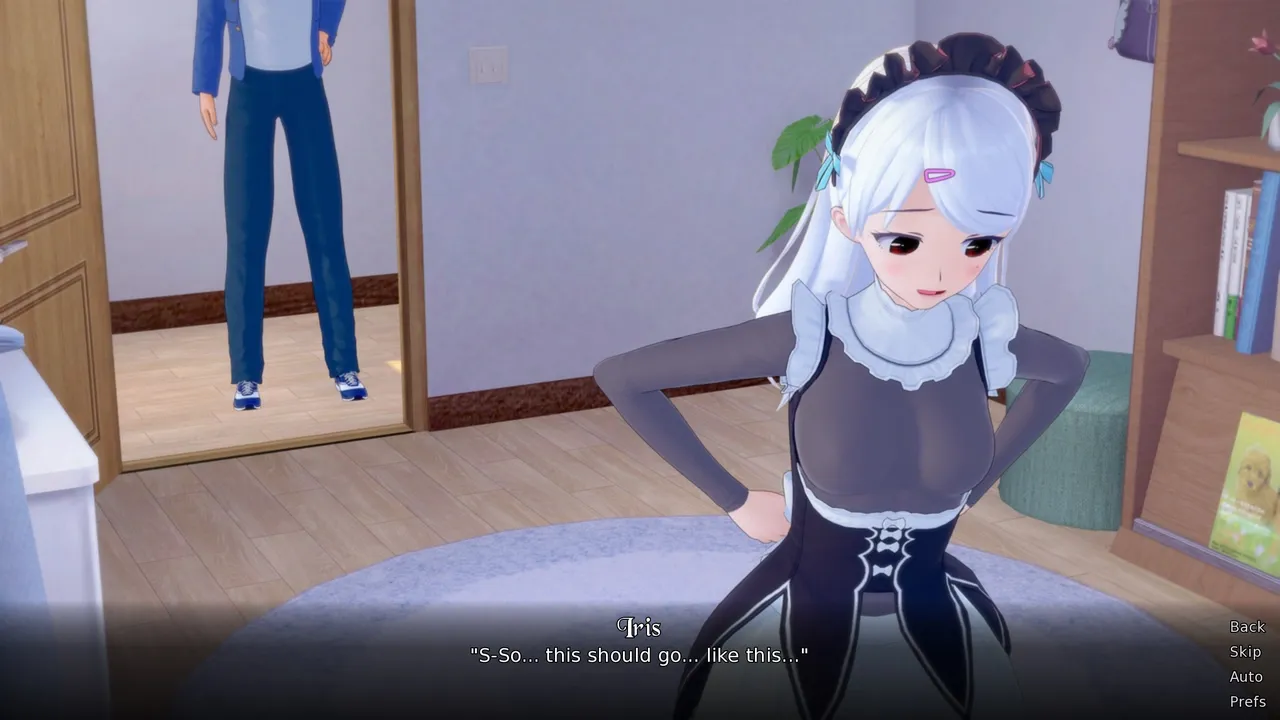 Total Maidness! gameplay screenshot 3 (Ren'Py adult game) by OnionCuttingNinja – free download