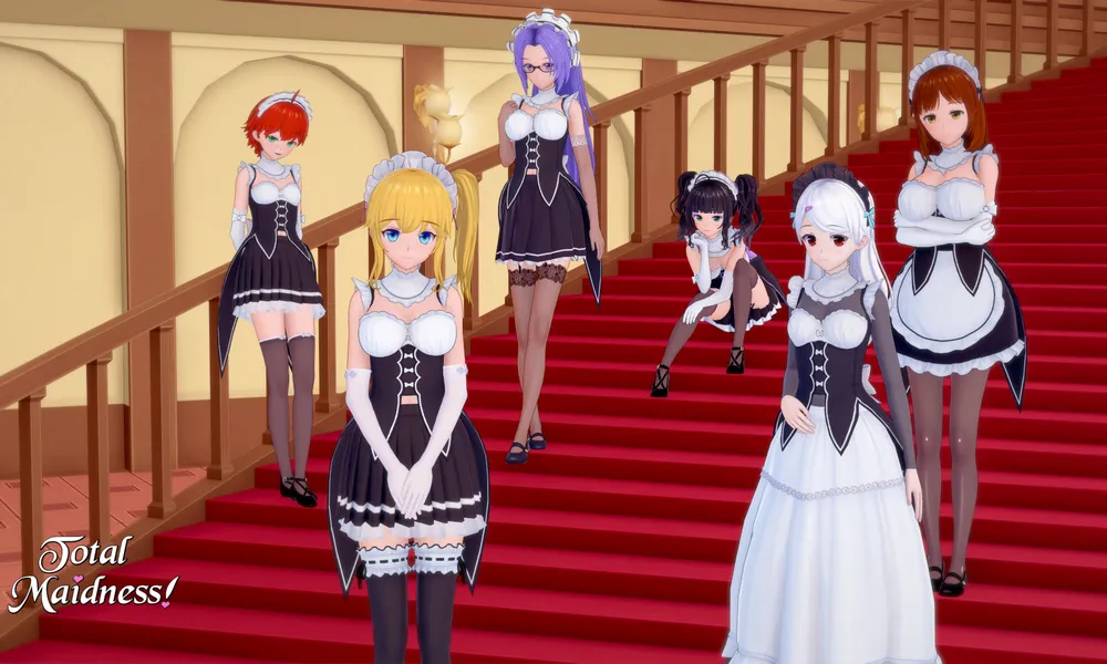 Total Maidness! cover 1.09c – Ren'Py adult game by OnionCuttingNinja free download