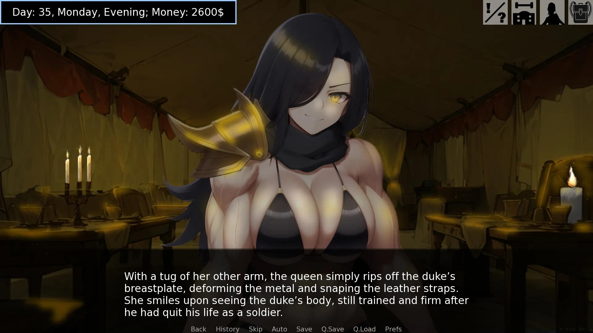 Ginas Gym gameplay screenshot 5 (Ren'Py adult game) by The_Don – free download