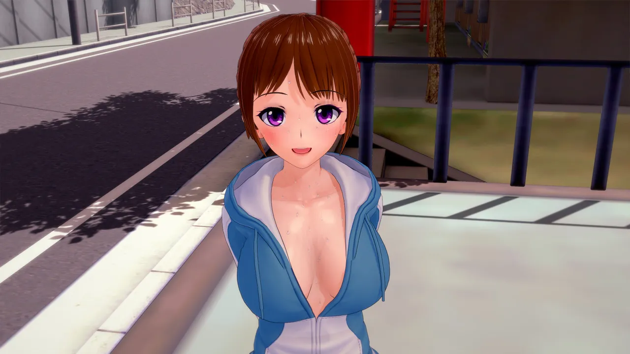 My Naughty Neighbor gameplay screenshot 1 (Ren'Py adult game) by OnionCuttingNinja – free download