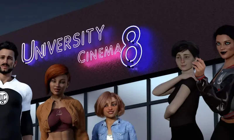 UC8 cover 0.3.6.1 – Ren'Py adult game by Dark Griffin Games free download