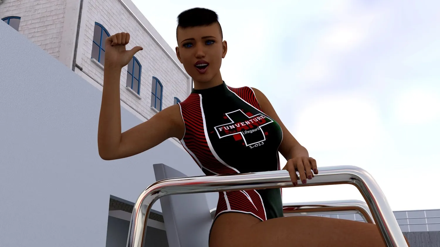 UC8 gameplay screenshot 12 (Ren'Py adult game) by Dark Griffin Games – free download