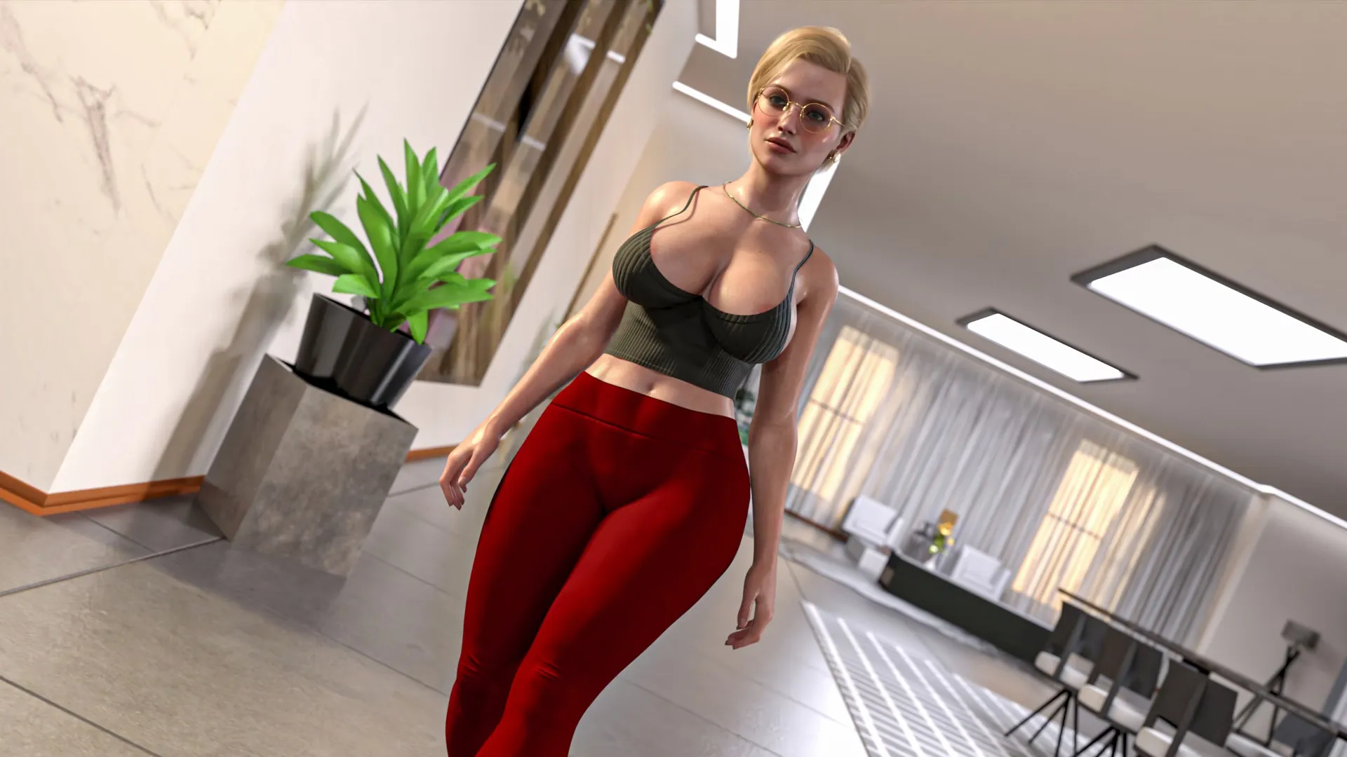 Our Home gameplay screenshot 6 (Ren'Py adult game) by OldHiccup – free download