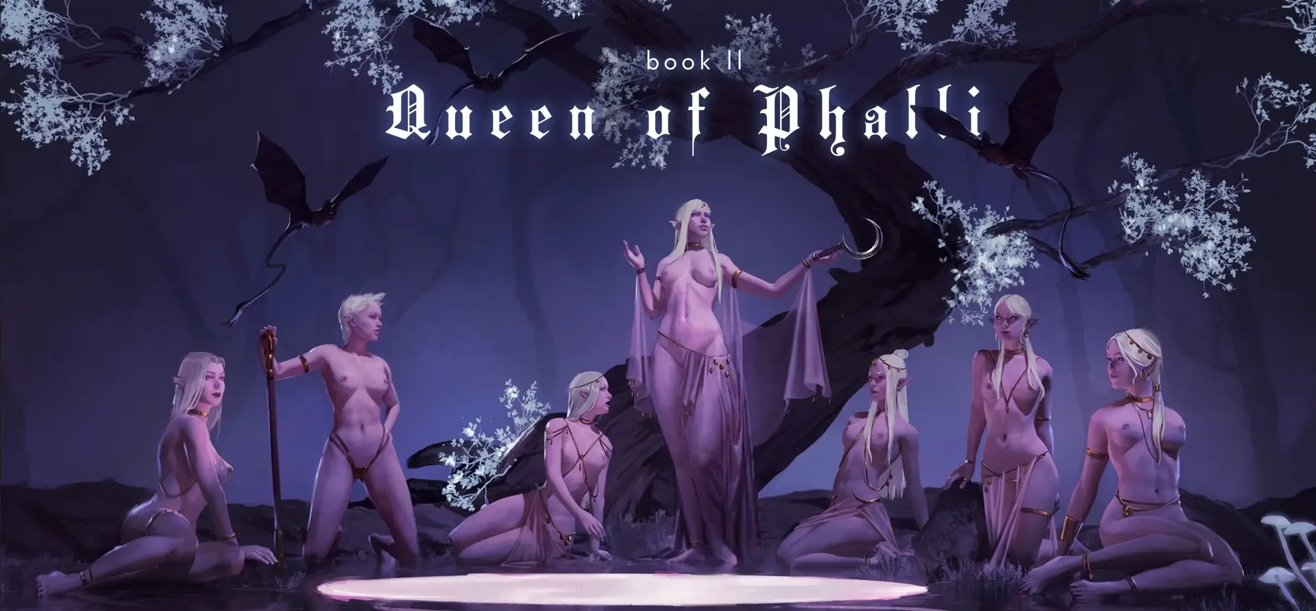 The Queen of Phalli gameplay screenshot 2 (HTML adult game) by Nobody Cares – free download