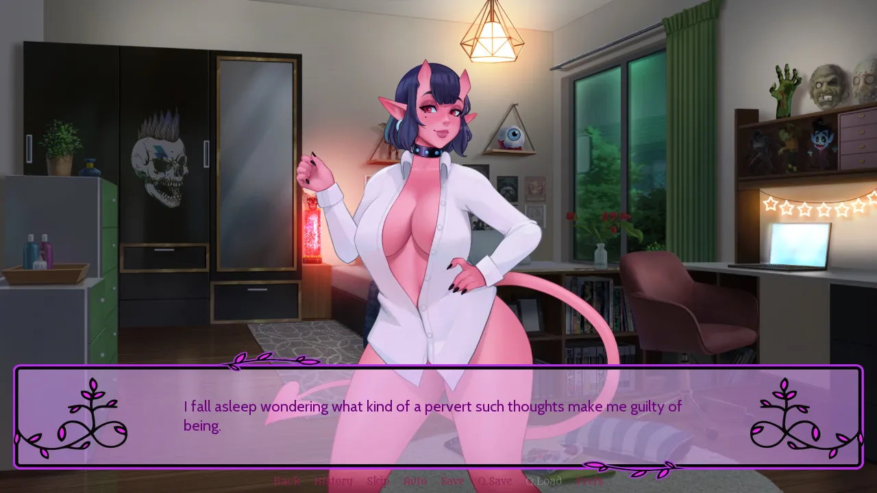 My Demonic Romance gameplay screenshot 5 (Ren'Py adult game) by Andrealphus – free download