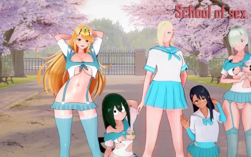 School of sex cover 2.0 – Ren'Py adult game by kraguto games free download
