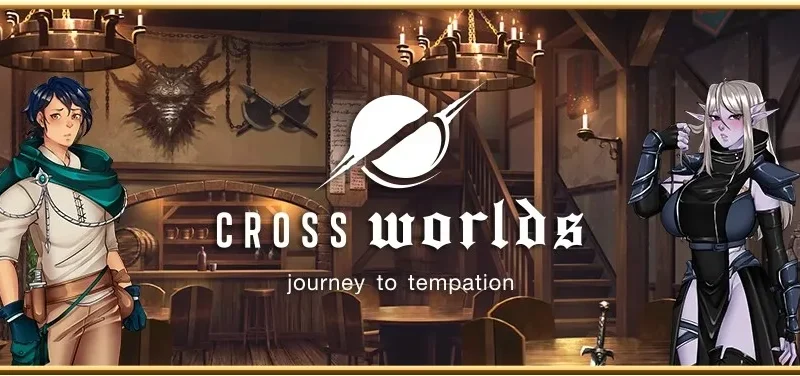 Cross Worlds cover 0.43 – Ren'Py adult game by Lustful Entertainment free download