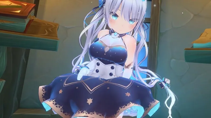 Melty Night VR gameplay screenshot 1 (Unity adult game) by Kosumaru – free download