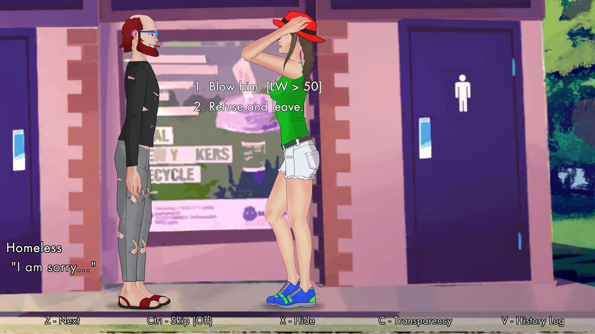 Unaware in the City gameplay screenshot 9 (Unity adult game) by Mr. Unaware Studios – free download