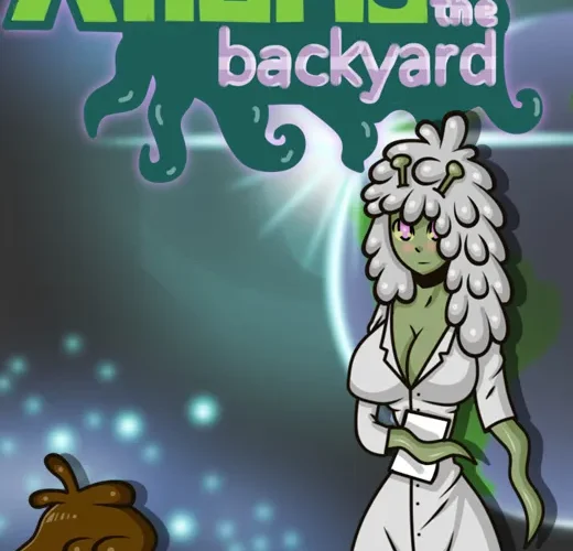 Aliens in the Backyard cover 19.10 Public – RPGM adult game by The Dark forest free download