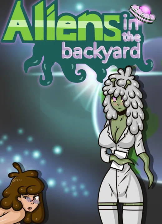 Aliens in the Backyard cover 19.10 Public – RPGM adult game by The Dark forest free download