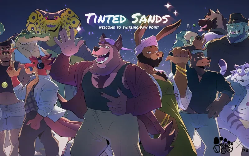 Tinted Sands: Welcome to Swirling Paw Point cover Vega Day 5 – Others adult game by Drewfy free download
