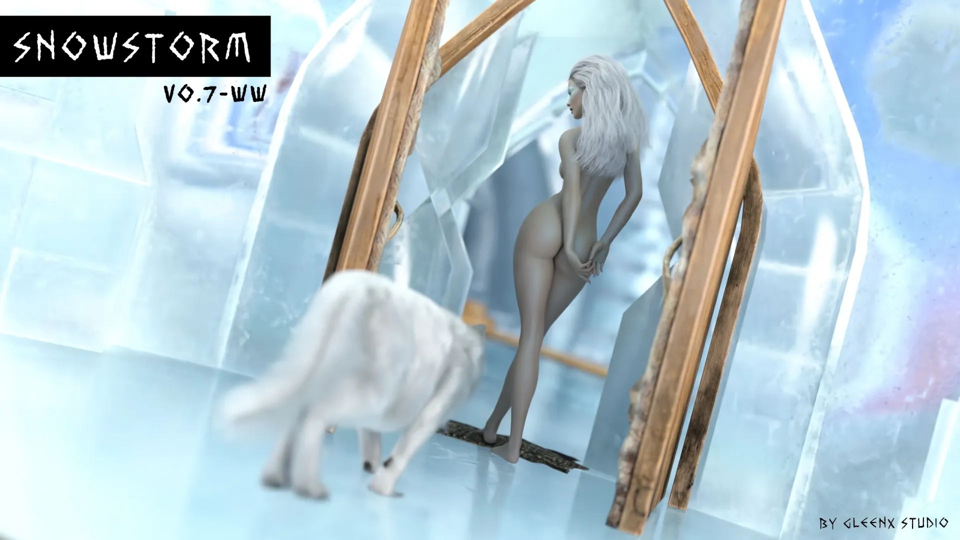 SnowStorm gameplay screenshot 4 (Ren'Py adult game) by GleenX Studio – free download
