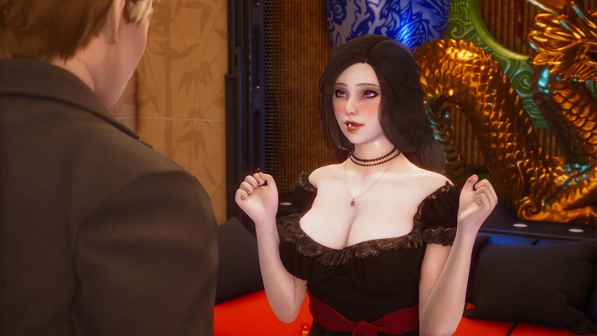 omiSt gameplay screenshot 14 (Ren'Py adult game) by Hanamura – free download