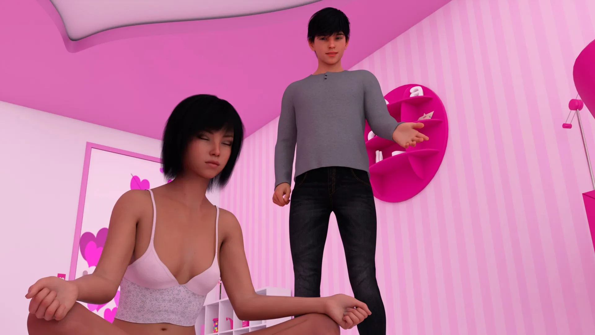 Little Sister: New Era gameplay screenshot 3 (Ren'Py adult game) by Master Wuju – free download