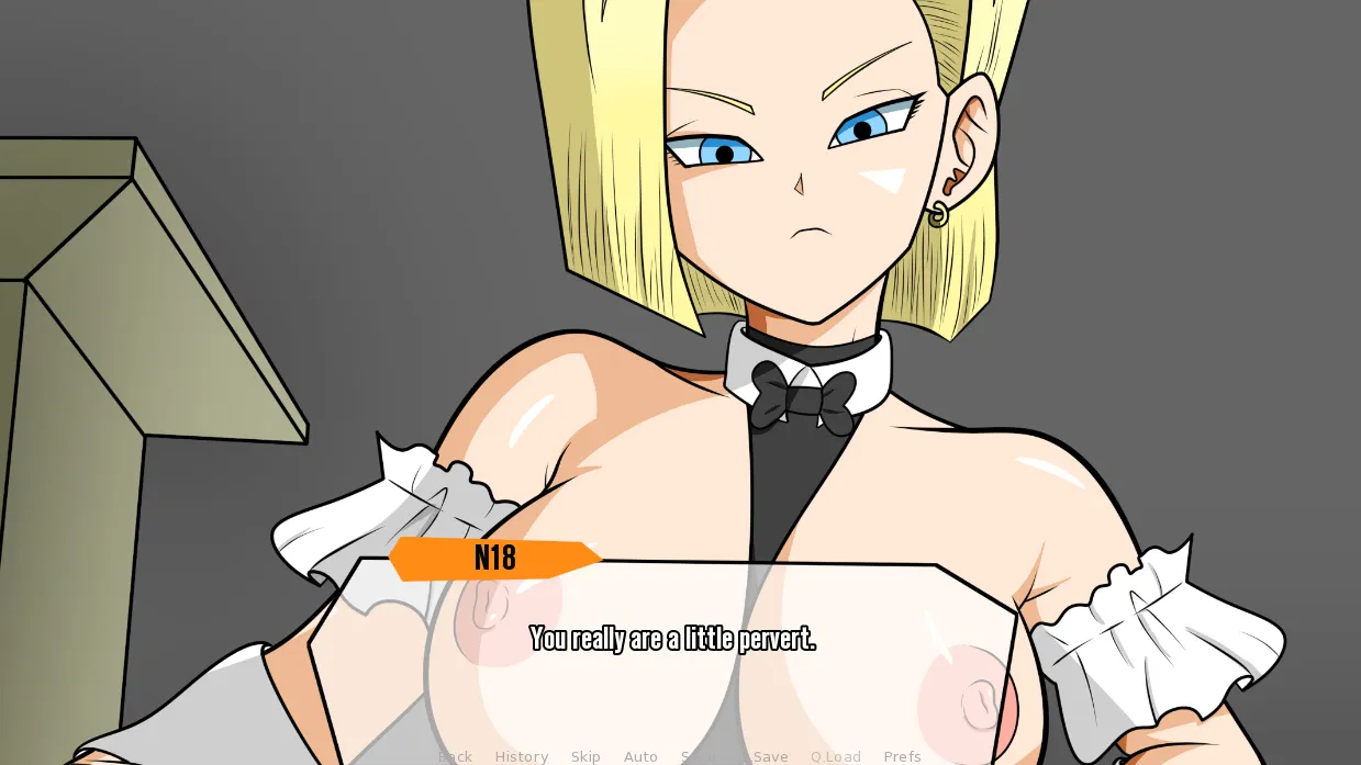 Doragon Boll: Hybrid Eroventures gameplay screenshot 4 (Ren'Py adult game) by DB Hybrid Erodventures – free download