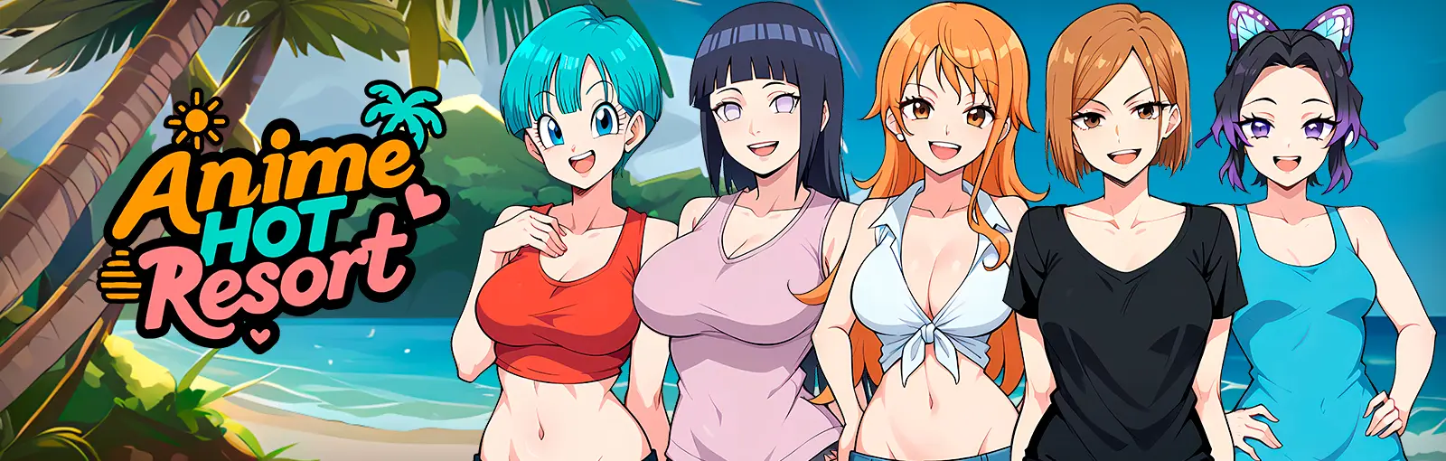 Anime Hot Resort cover 0.20 Public – Ren'Py adult game by Naughty Narratives free download