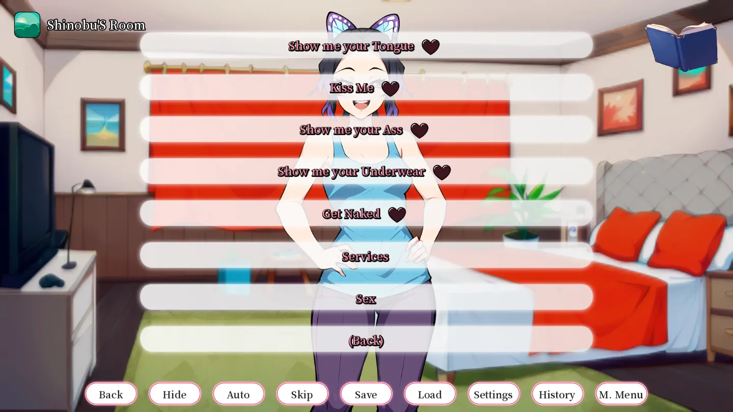 Anime Hot Resort gameplay screenshot 8 (Ren'Py adult game) by Naughty Narratives – free download