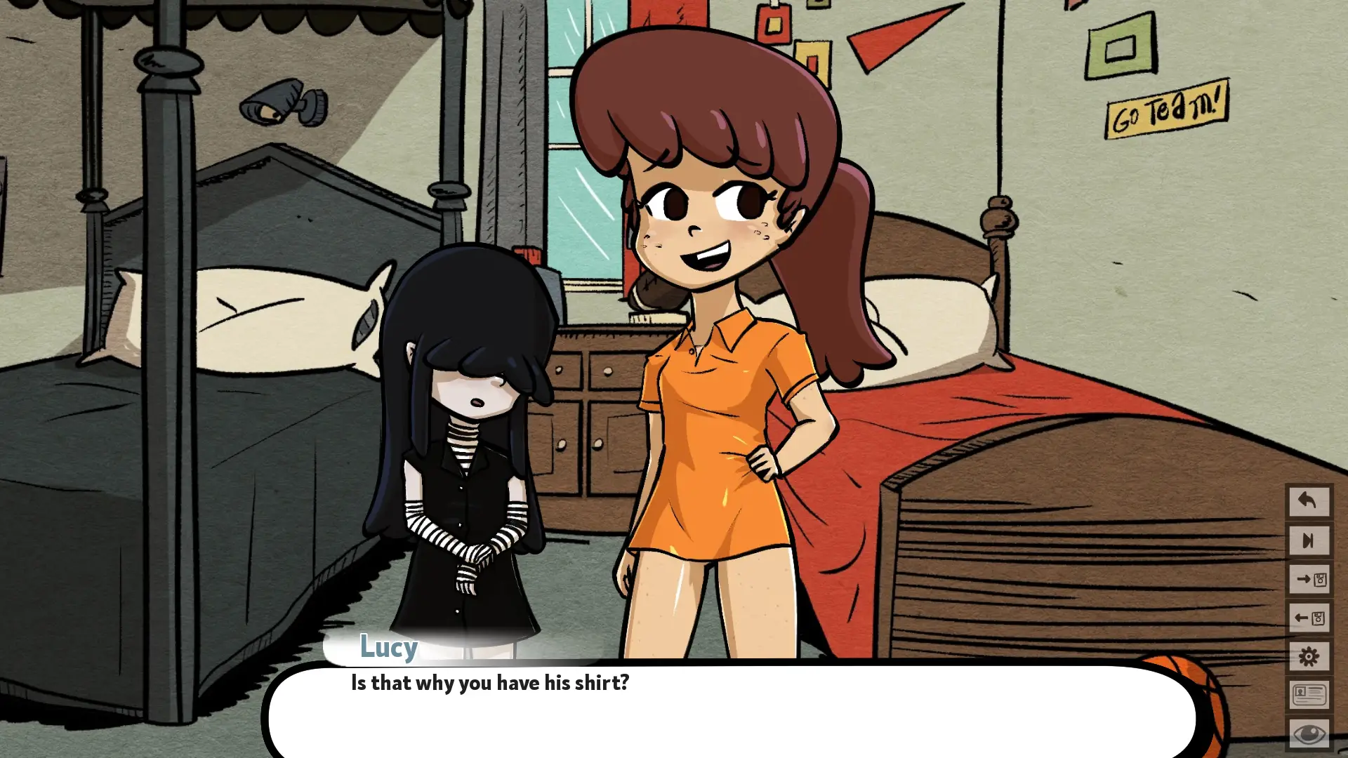 The Lewdest House gameplay screenshot 5 (Ren'Py adult game) by DMF – free download