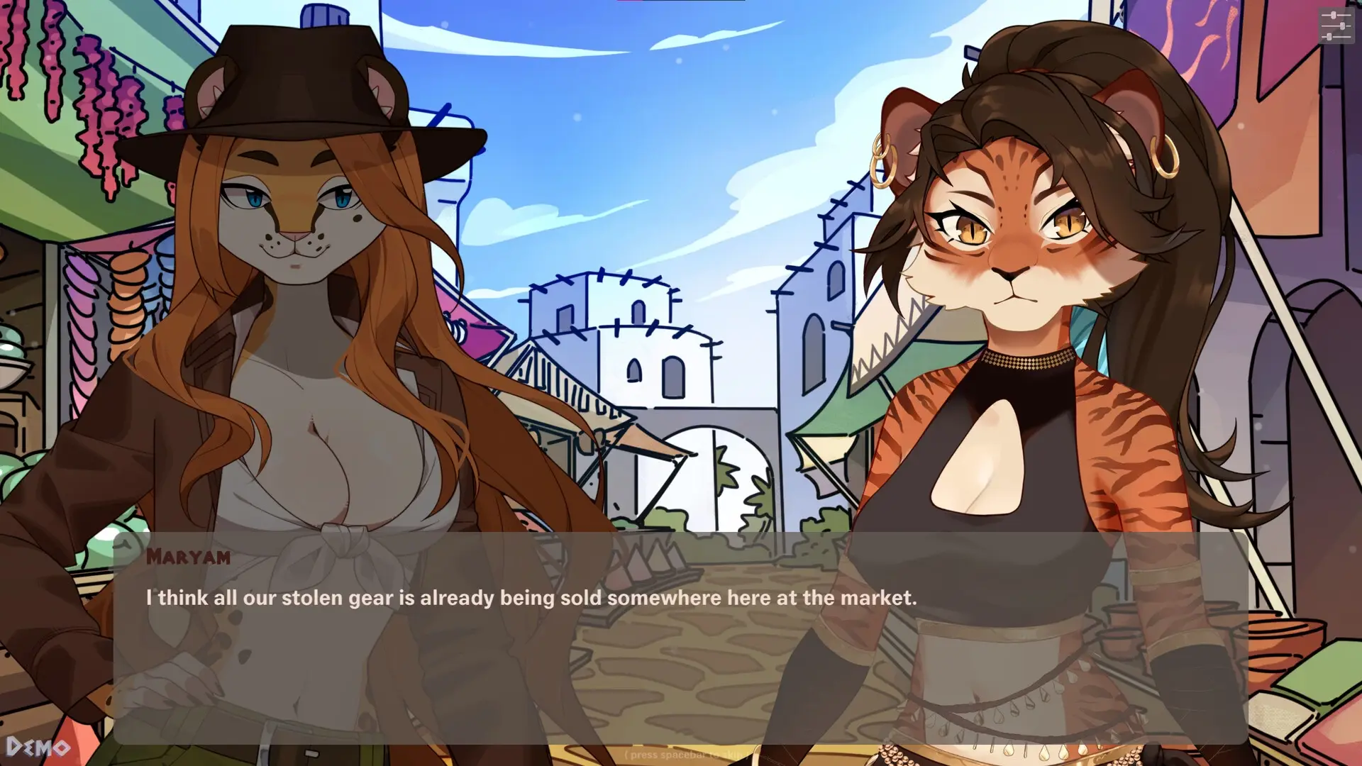 Furry Adventure Club and the Holy Grail gameplay screenshot 3 (Unity adult game) by Furry Dreams Lab – free download