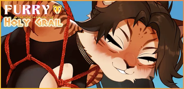 Furry Adventure Club and the Holy Grail cover Final – Unity adult game by Furry Dreams Lab free download
