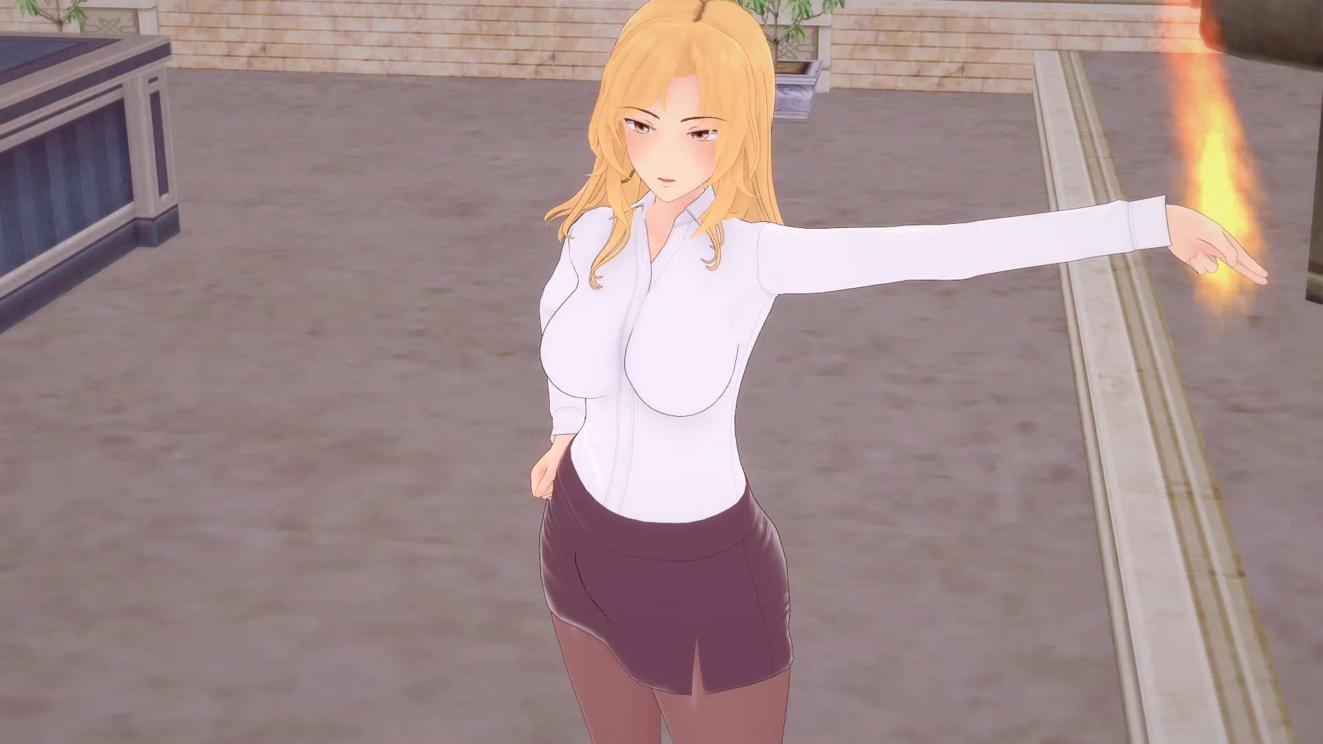 God Tier Academy gameplay screenshot 3 (Ren'Py adult game) by SuckylittleD – free download