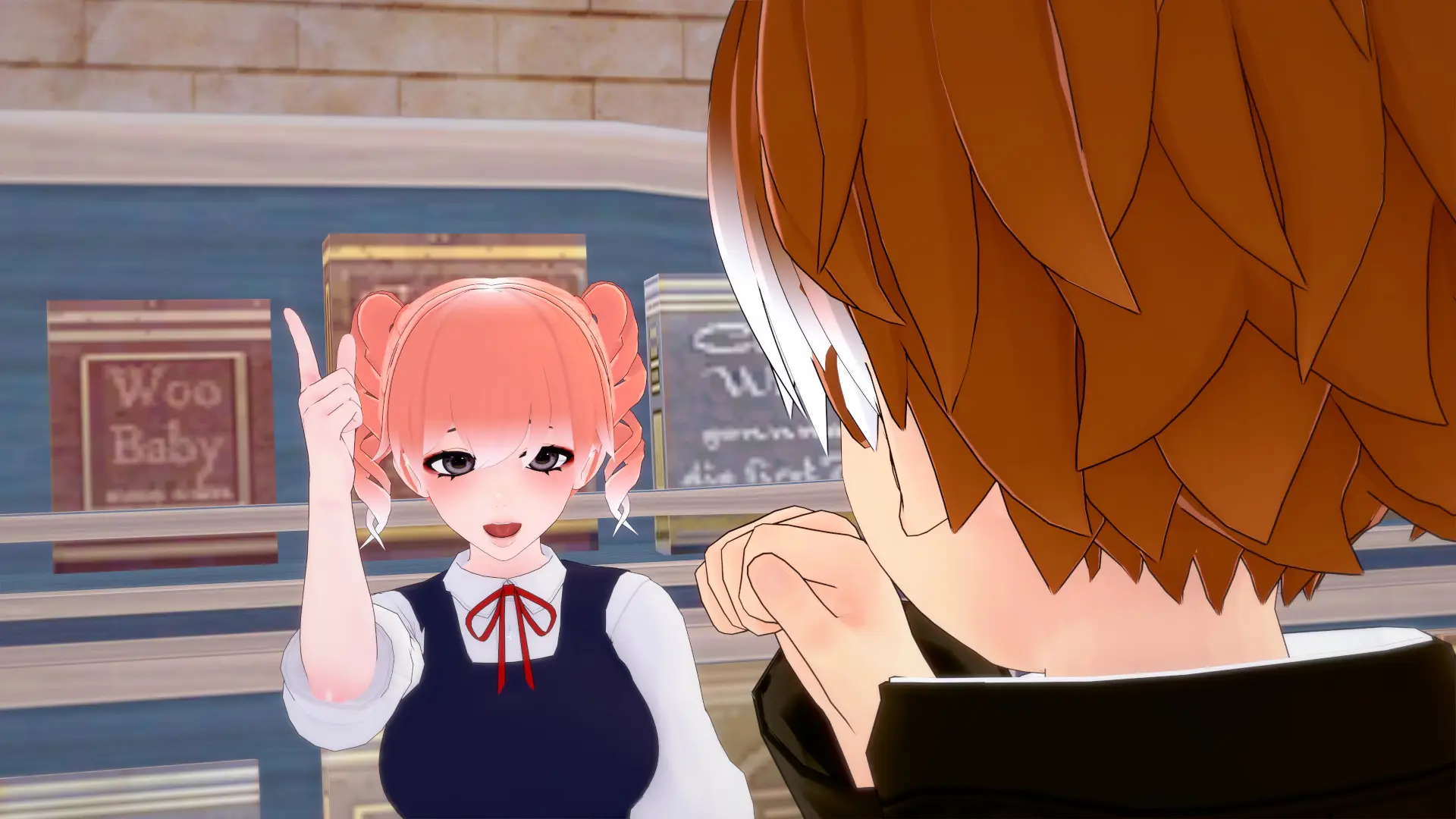 God Tier Academy gameplay screenshot 2 (Ren'Py adult game) by SuckylittleD – free download