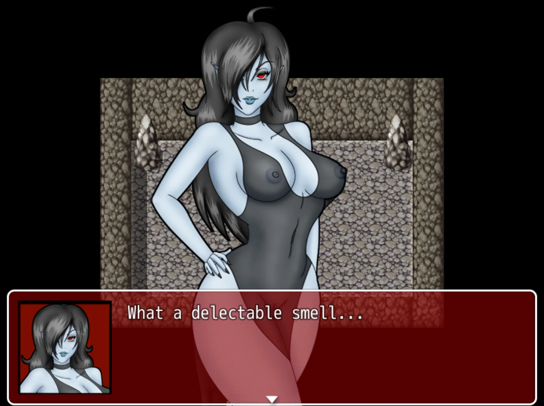 Crimson Veil gameplay screenshot 4 (RPGM adult game) by MKRUdesign Deviantart – free download