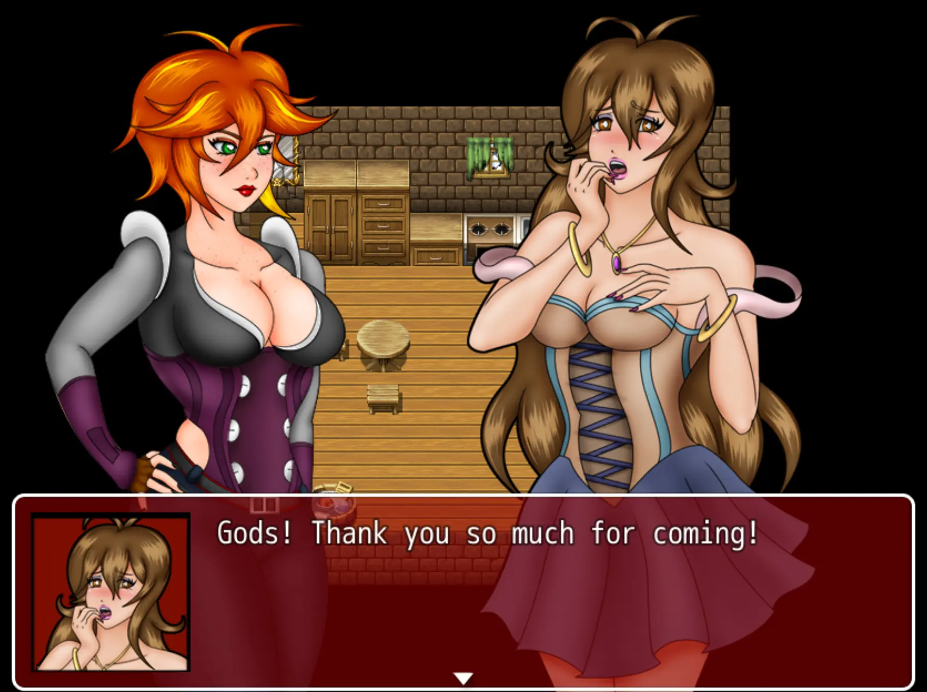 Crimson Veil gameplay screenshot 5 (RPGM adult game) by MKRUdesign Deviantart – free download