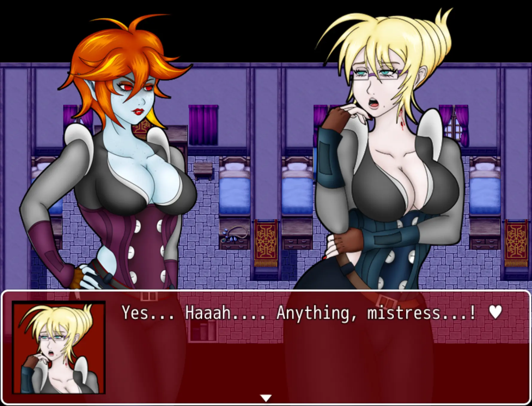 Crimson Veil gameplay screenshot 10 (RPGM adult game) by MKRUdesign Deviantart – free download