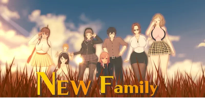 New Family cover 0.8.0 – Ren'Py adult game by King Peanut free download
