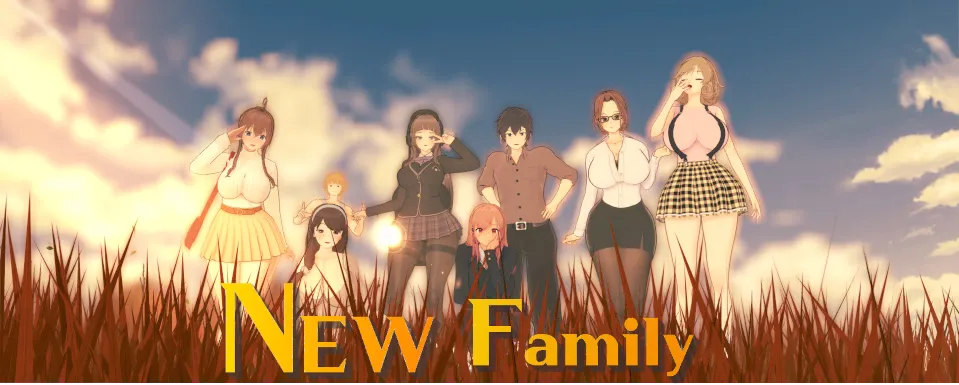 New Family cover 0.8.0 – Ren'Py adult game by King Peanut free download
