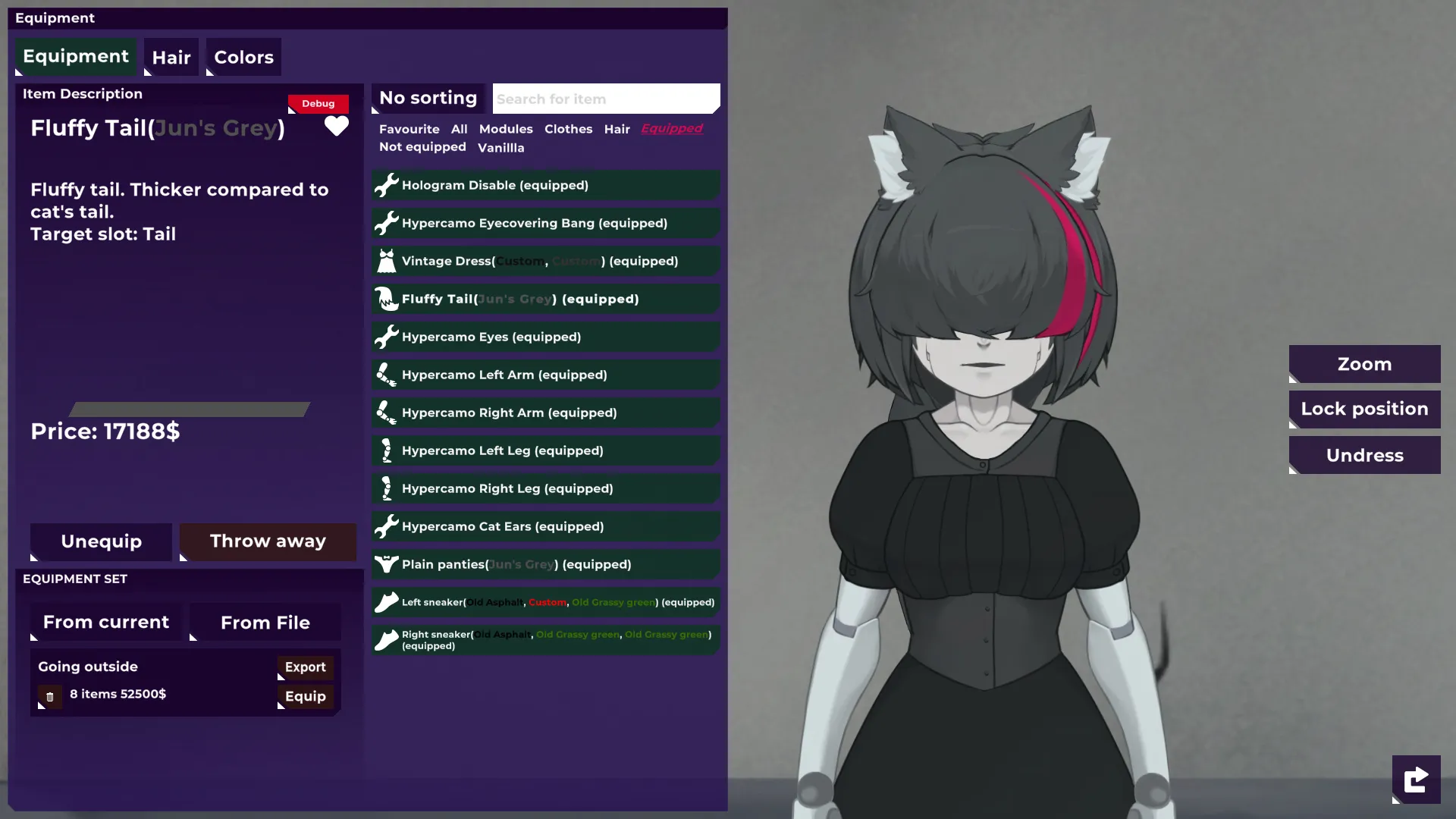 !Ω Factorial Omega: My Dystopian Robot Girlfriend gameplay screenshot 6 (Ren'Py adult game) by Incontinent Cell – free download