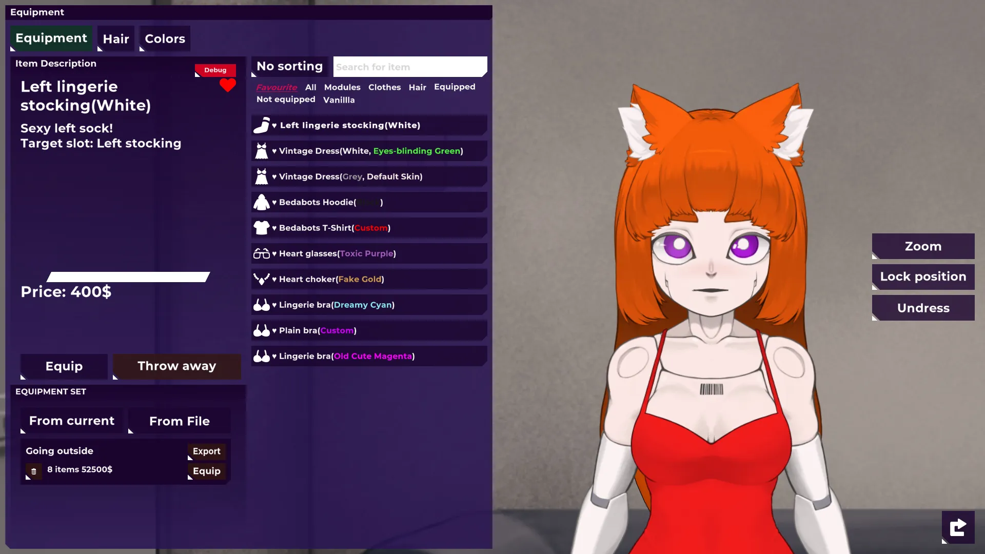!Ω Factorial Omega: My Dystopian Robot Girlfriend gameplay screenshot 8 (Ren'Py adult game) by Incontinent Cell – free download