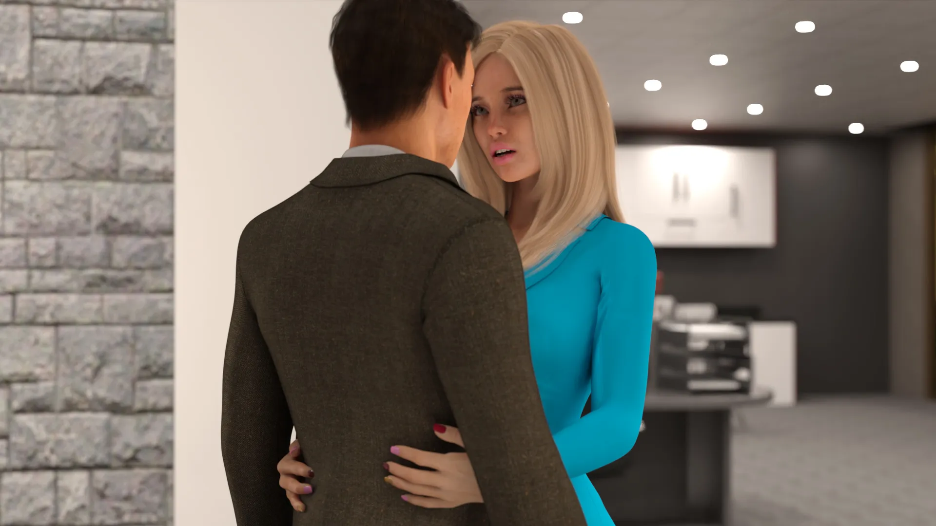 My Husband’s Boss gameplay screenshot 15 (Ren'Py adult game) by SC Stories – free download