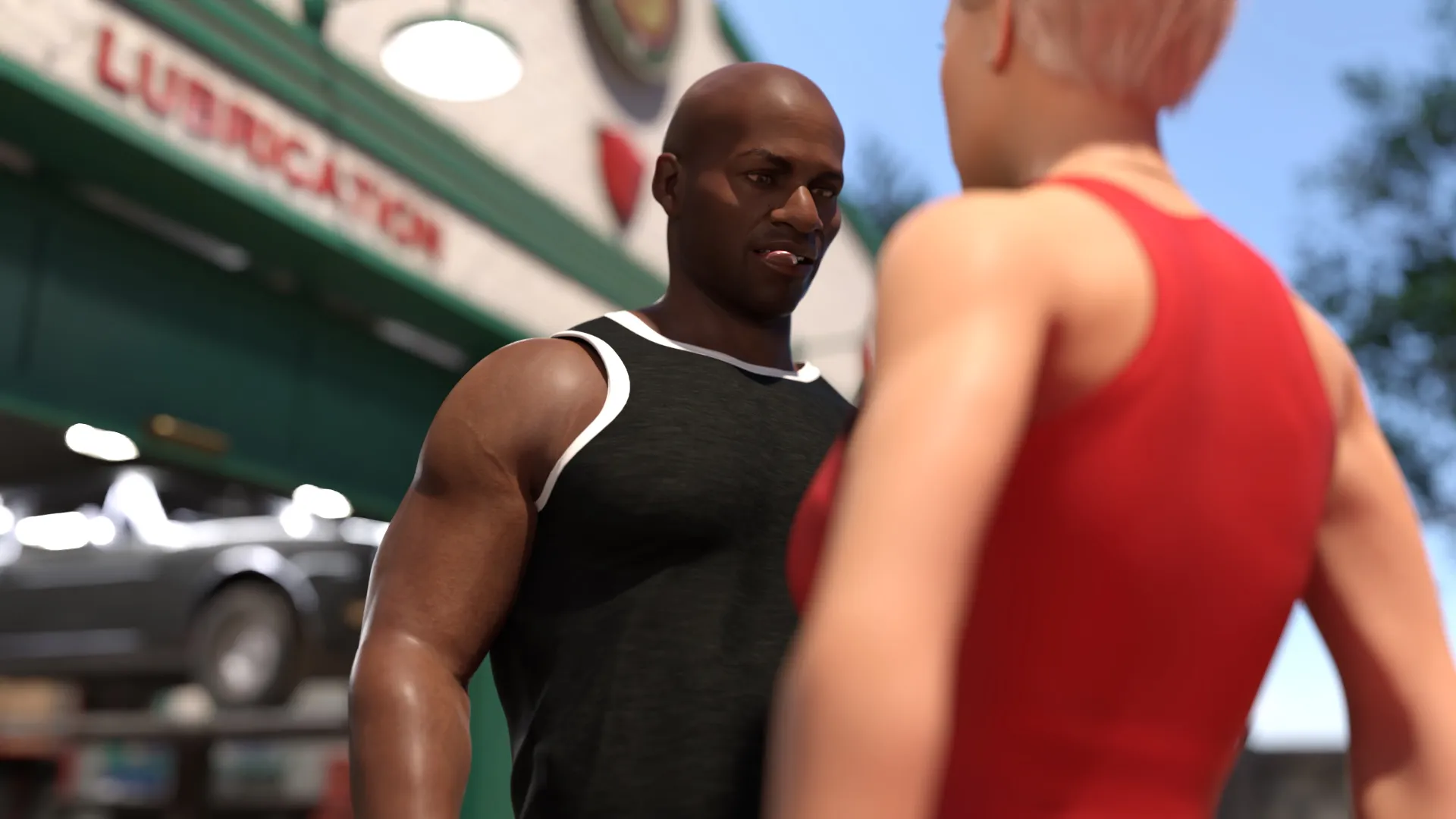 My Husband’s Boss gameplay screenshot 19 (Ren'Py adult game) by SC Stories – free download