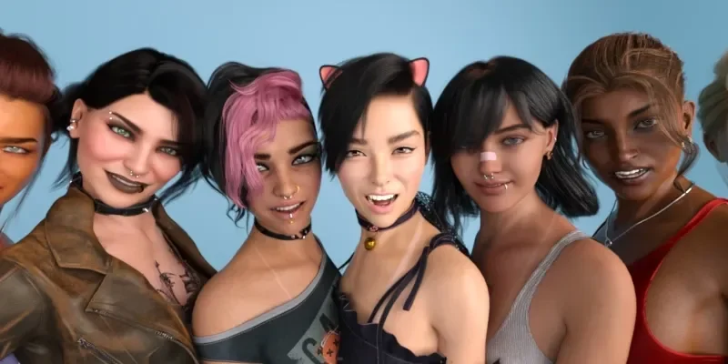 Shemale World cover Update4 – Ren'Py adult game by PandaLoverGames free download