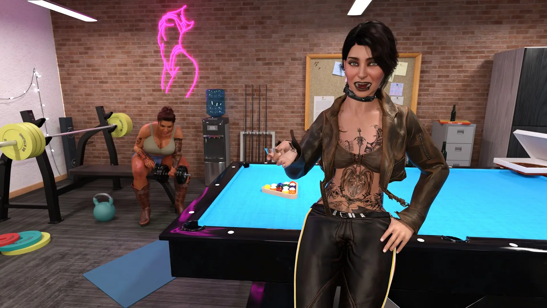 Shemale World gameplay screenshot 5 (Ren'Py adult game) by PandaLoverGames – free download