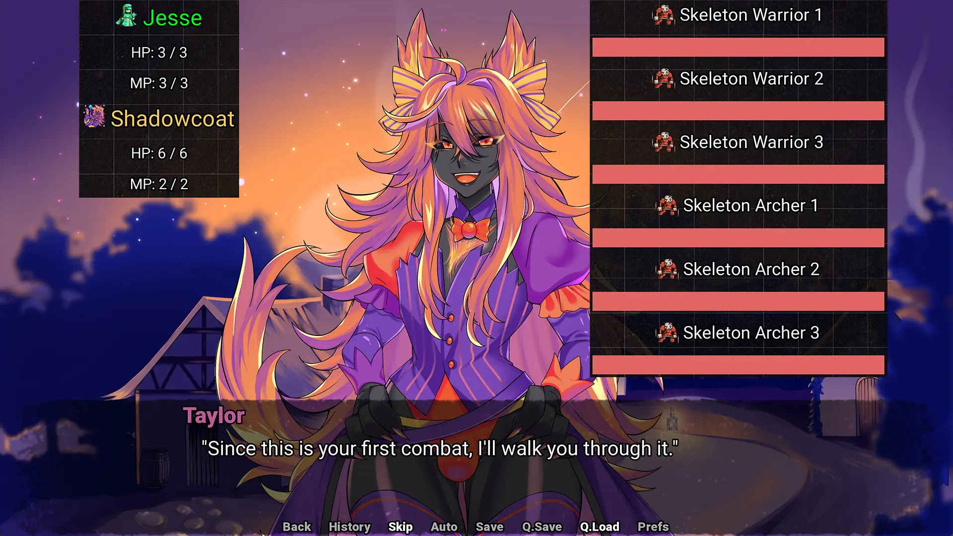 Hell in the Sheets gameplay screenshot 4 (Ren'Py adult game) by Night Fox Works – free download